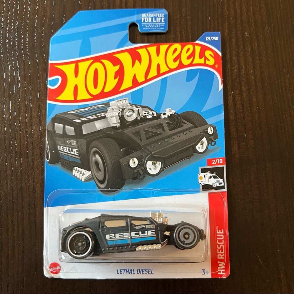 Hot Wheels Rescue Lethal Diesel 2/10 121/250